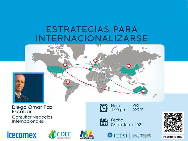 Imagen de fondo Foro Icecomex: Estrategias para internacionalizarse