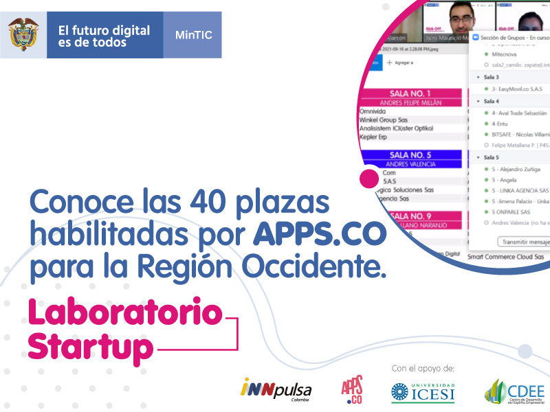 Resultados convocatoria startup